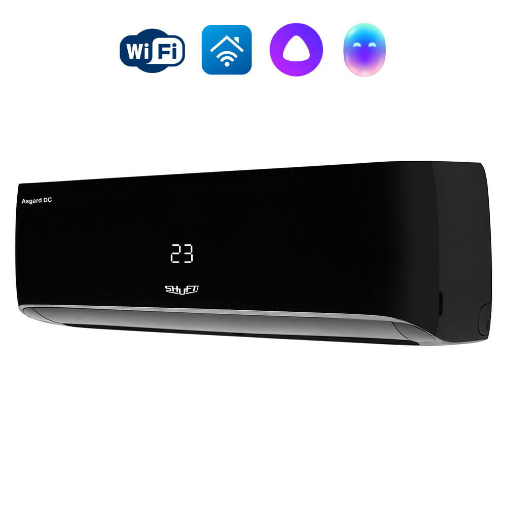 Сплит-система инверторного типа SHUFT Asgard DC Black SFTHAI-12HN8/BL комплект в компании ICEКОХИНОР