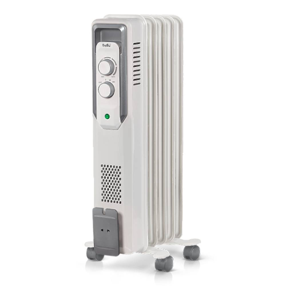 Радиатор масляный Ballu CUBE BOH/CB-05W 1000 (5 секций) в компании ICEКОХИНОР