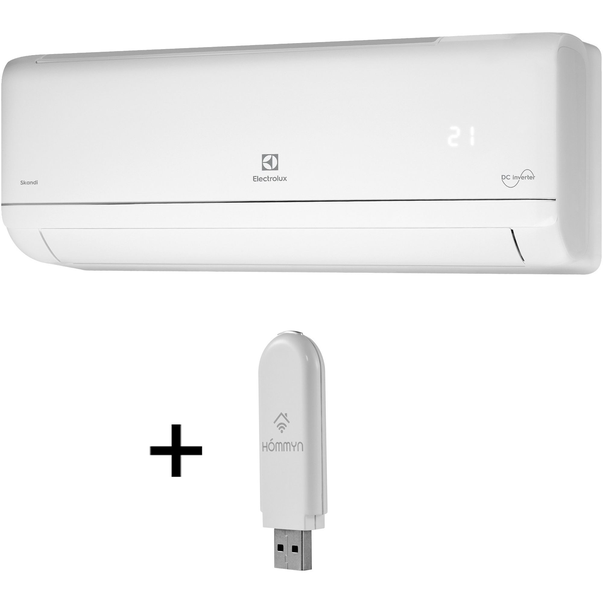 Сплит-система инверторного типа Electrolux Skandi DC EACS/I-09HSK/N3_24Y комплект с Wi-Fi донглом в компании ICEКОХИНОР