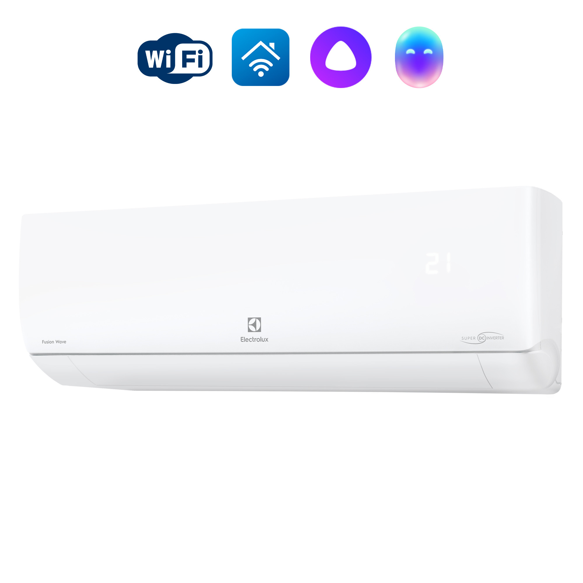 Сплит-система инверторного типа Electrolux Fusion Wave Super DC EACS/I-09HFW/N8 комплект в компании ICEКОХИНОР