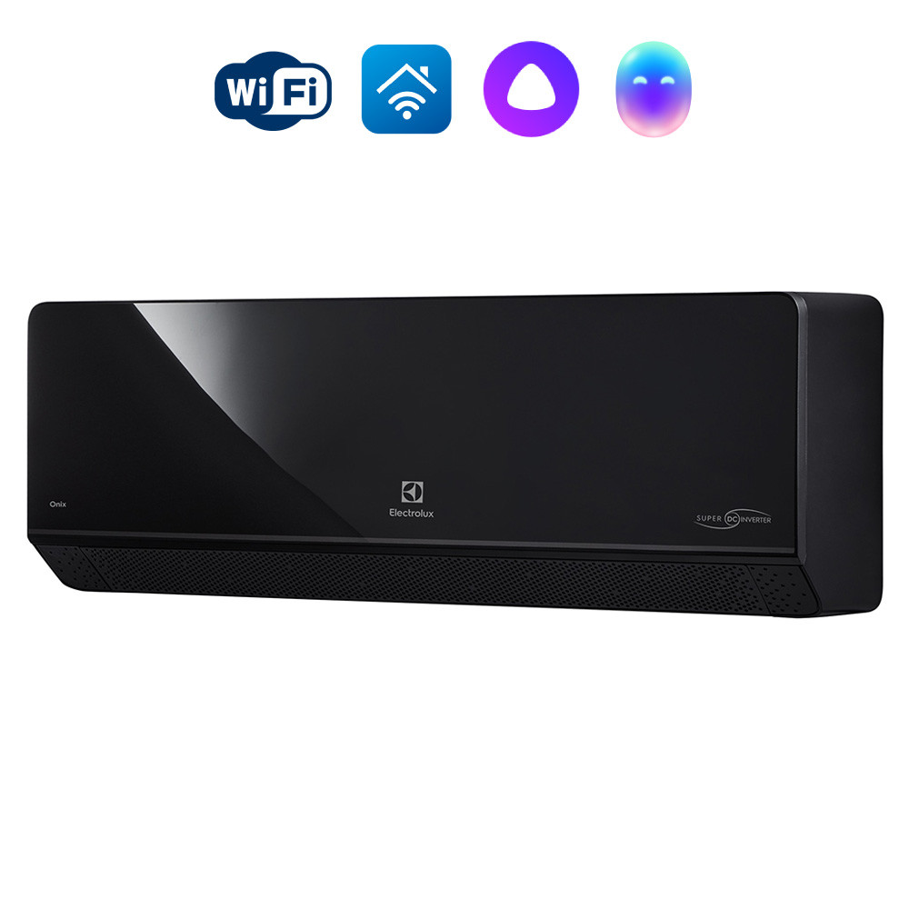 Сплит-система инверторного типа Electrolux Onix Super DC EACS/I-24HIX-BLACK/N8 комплект в компании ICEКОХИНОР