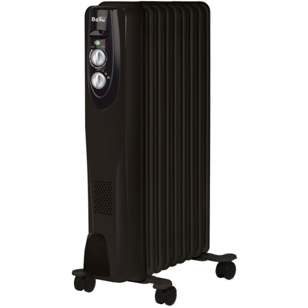 Масляный радиатор Ballu Classic black BOH/CL-09BRN 2000 (9 секций) в компании ICEКОХИНОР