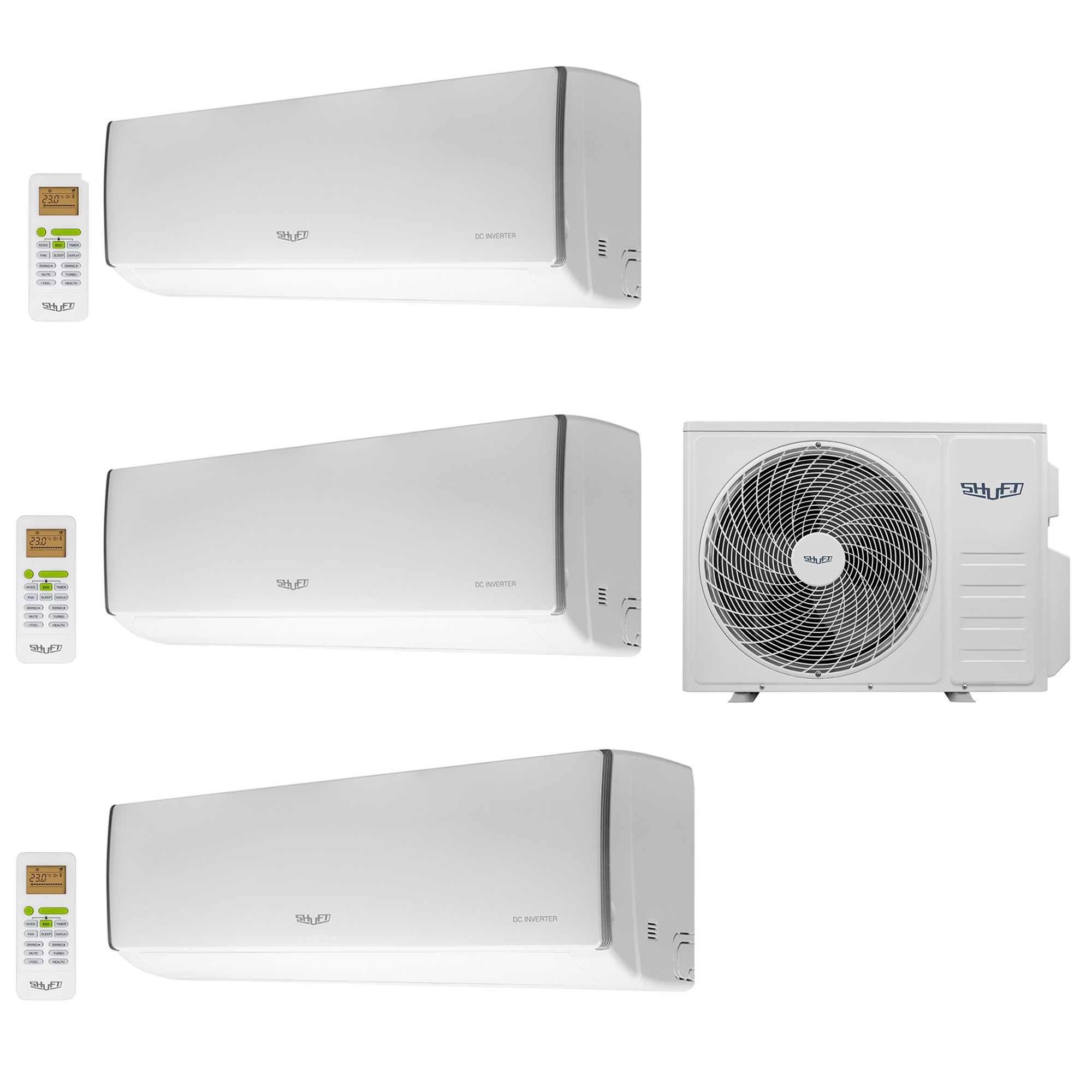 Мульти-сплит система SHUFT SFMS/I-09+07+07 НB FMI-21-3/N8_WF комплект в компании ICEКОХИНОР