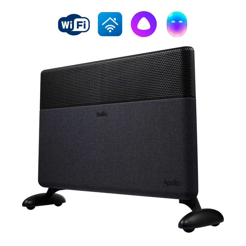 Конвектор электрический Ballu Apollo digital INVERTER Space Black BEC/ATI-1502 в компании ICEКОХИНОР
