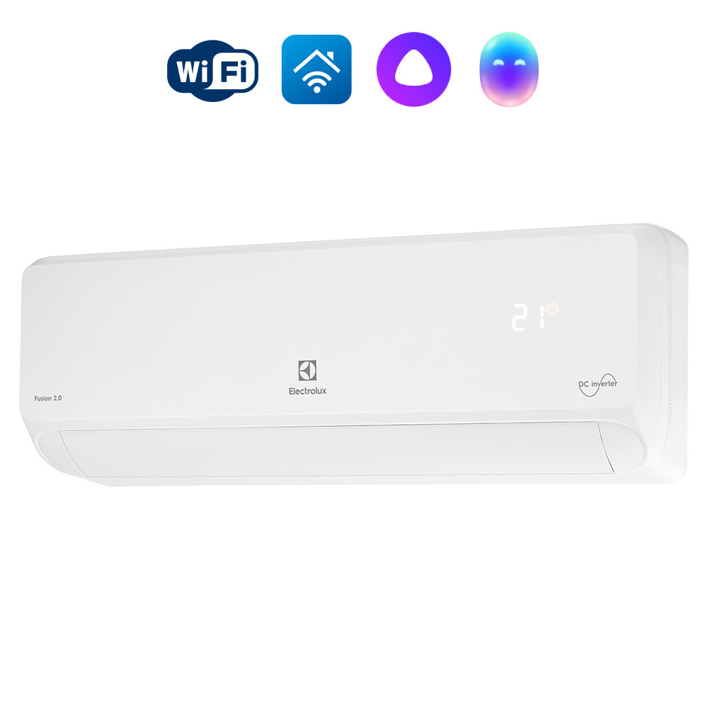 Сплит-система инверторного типа Electrolux Fusion 2.0 Super DC EACS/I-12HF2/N8_24Y комплект в компании ICEКОХИНОР
