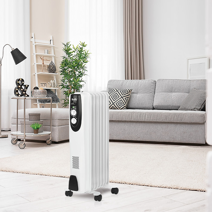 Масляный радиатор Ballu Classic BOH/CL-07WRN 1500 (7 секций) в компании ICEКОХИНОР