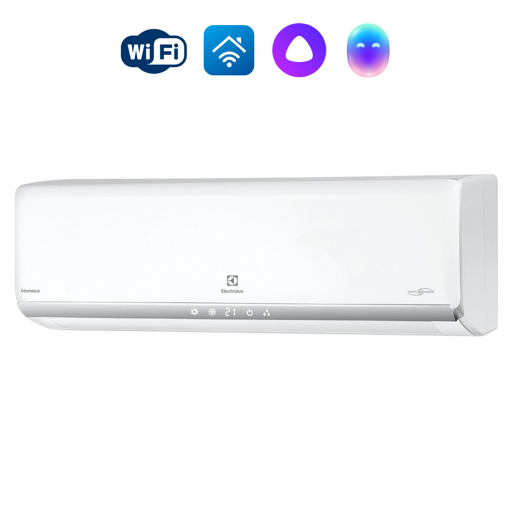 Сплит-система инверторного типа Electrolux Monaco Super DC Inverter EACS/I-07HM/N3_15Y комплект в компании ICEКОХИНОР