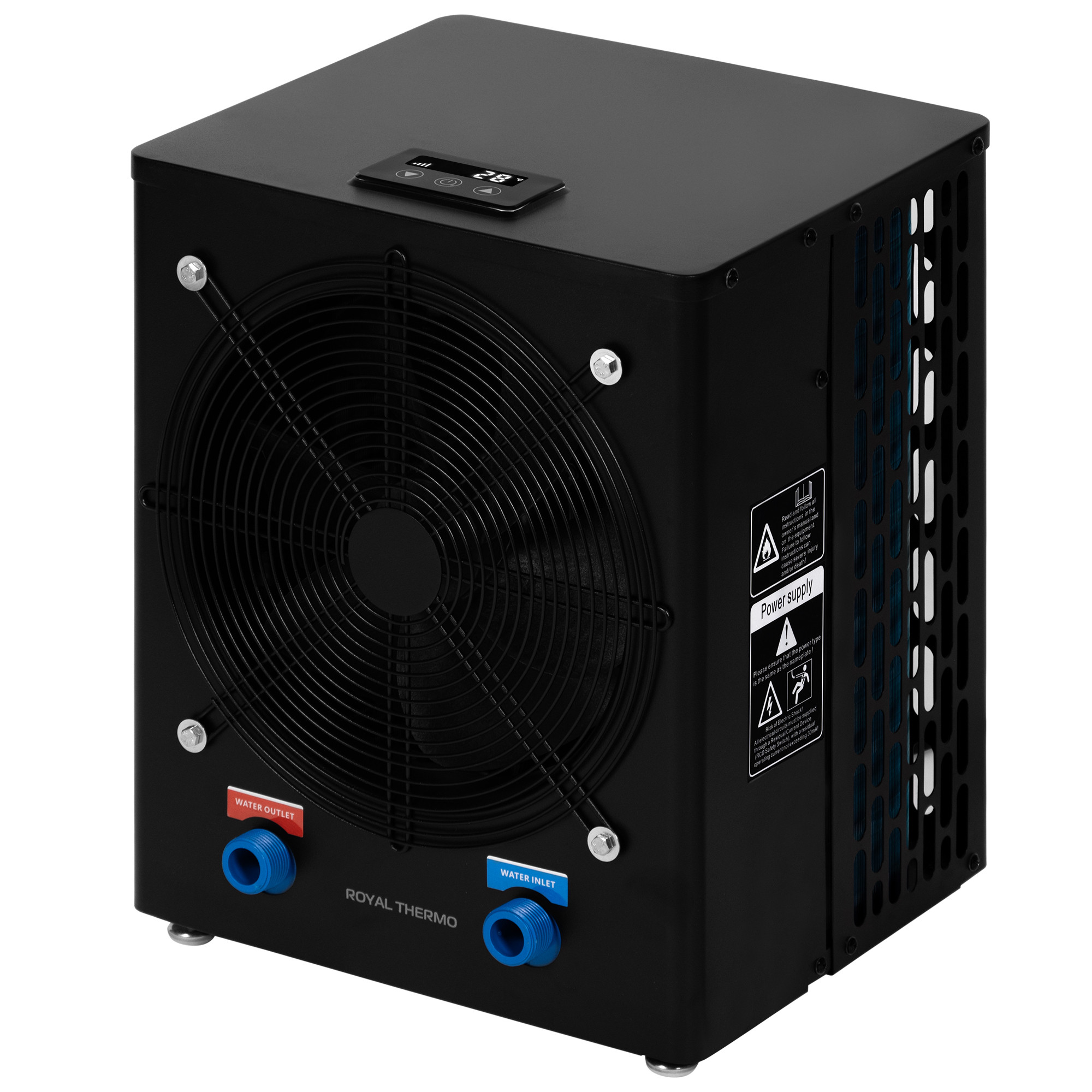 Тепловой насос для бассейна Royal Thermo MasterHeat Mini RTM-15MHN8 в компании ICEКОХИНОР