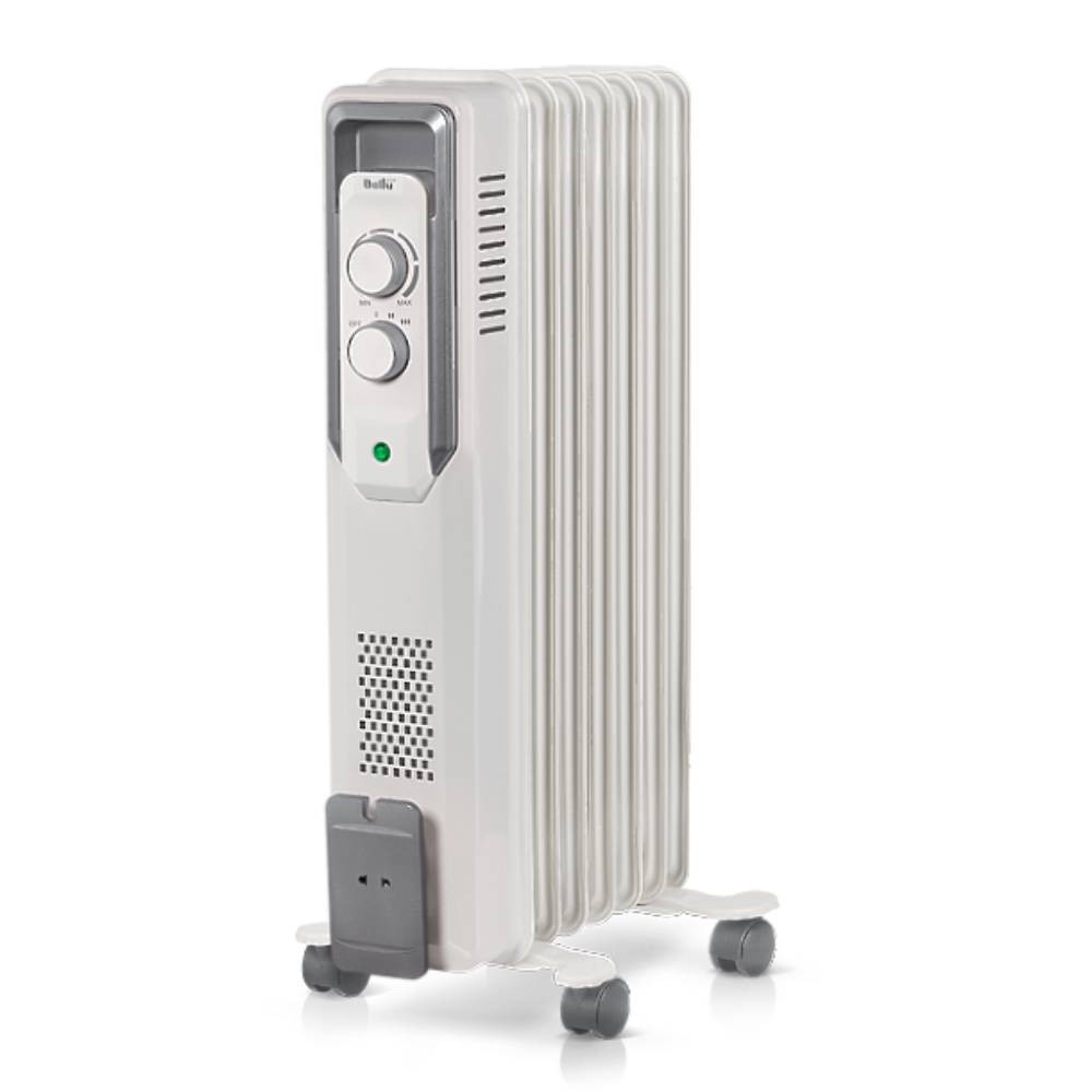 Радиатор масляный Ballu CUBE BOH/CB-07W 1500 (7 секций) в компании ICEКОХИНОР