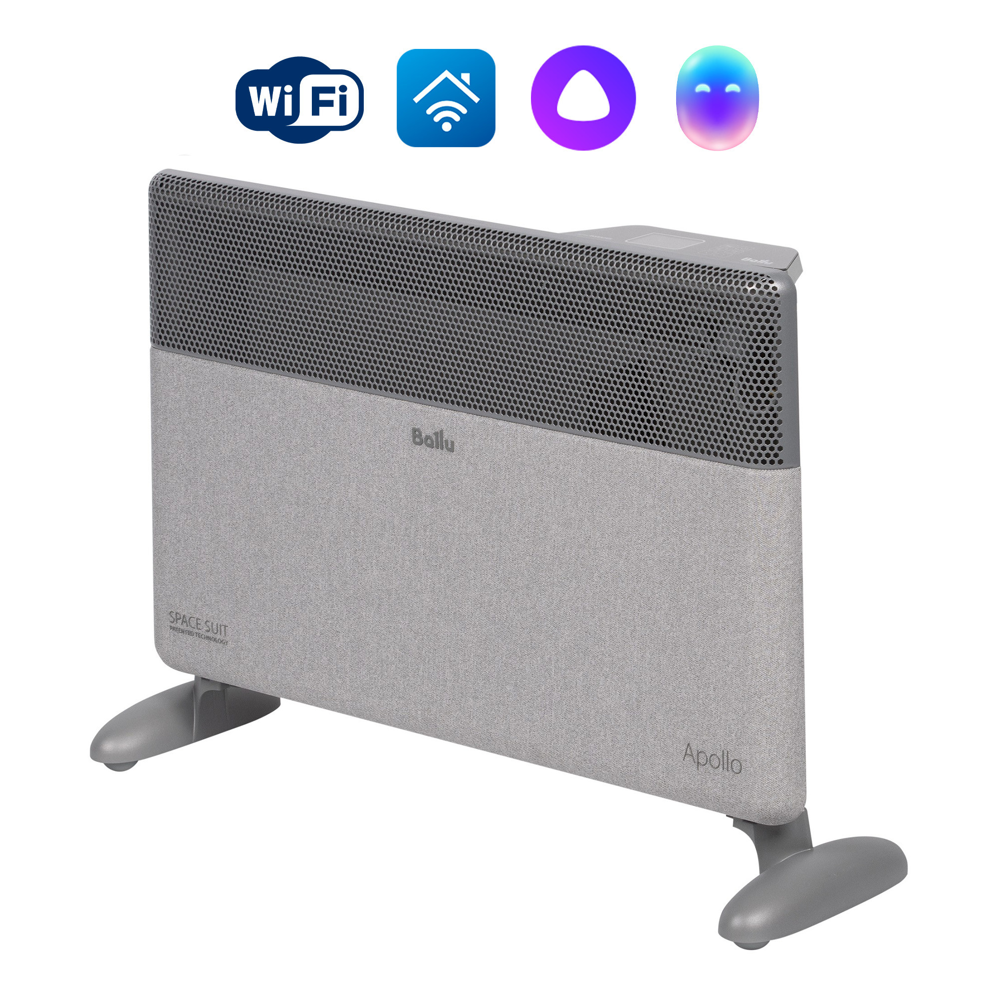 Конвектор электрический Ballu Apollo digital INVERTER Moon Gray BEC/ATI-2001 в компании ICEКОХИНОР