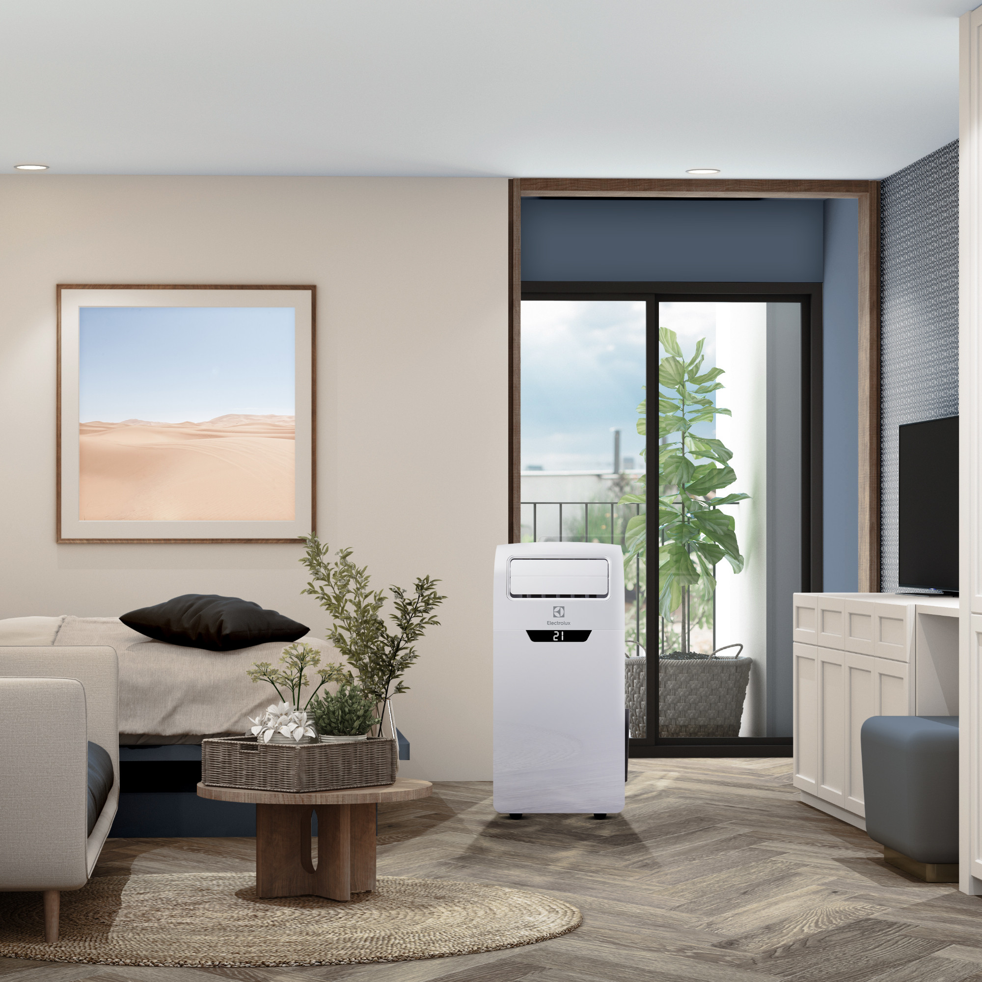 Кондиционер мобильный Electrolux Manhattan EACM-14 FM/N3 в компании ICEКОХИНОР