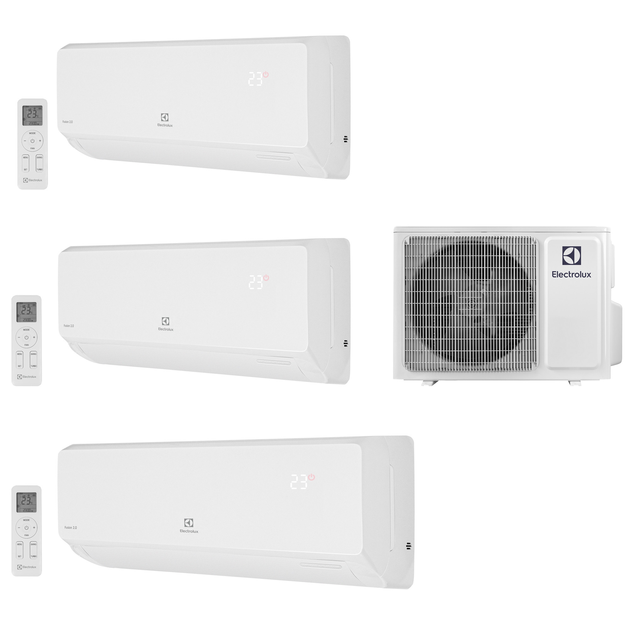 Мульти сплит-система Electrolux EACS/I-12+07+07+07 НMB FMI-28-4/N8_ERP комплект в компании ICEКОХИНОР