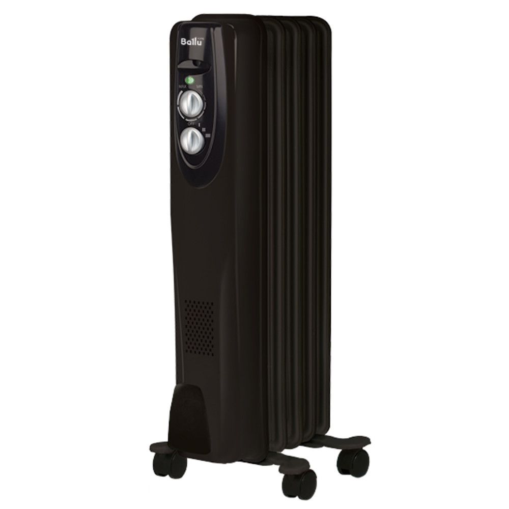 Масляный радиатор Ballu Classic black BOH/CL-05BRN 1000 (5 секций) в компании ICEКОХИНОР