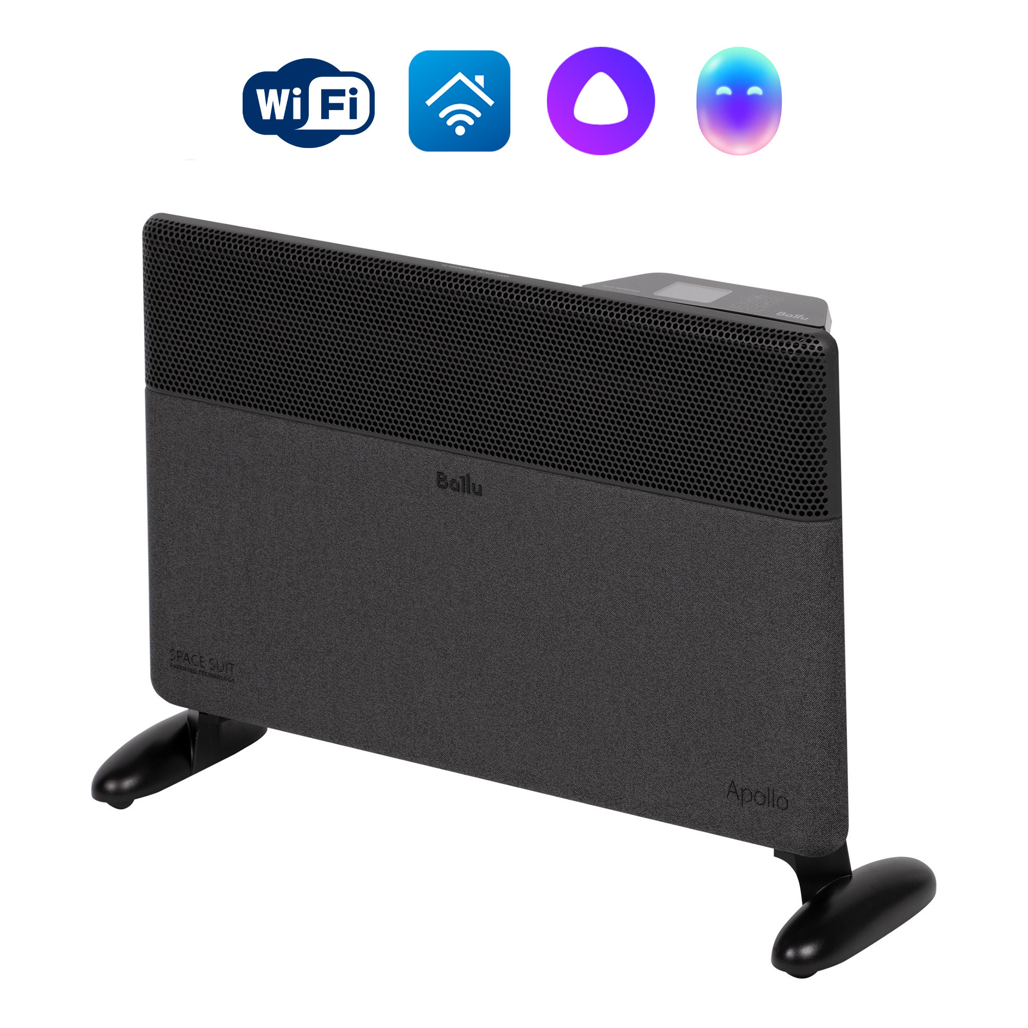 Конвектор электрический Ballu Apollo digital INVERTER Space Black BEC/ATI-2002 в компании ICEКОХИНОР