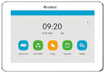 Центральный пульт управления Gree GMV5 CE55-24/F(C) в компании ICEКОХИНОР